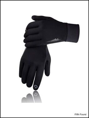 Winter Gloves Thermal Touch Screen Ski Snow Non-Slip Palm Fleece Lined Men Women